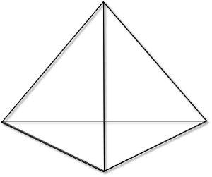 geometric shape that looks like an upside-down kite